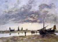 Boudin, Eugene - Low Tide at Berck